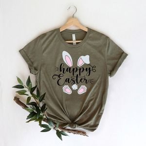 Happy Easter Shirt, Easter Shirt, Cute Easter Shirt, Easter Bunny Shirt